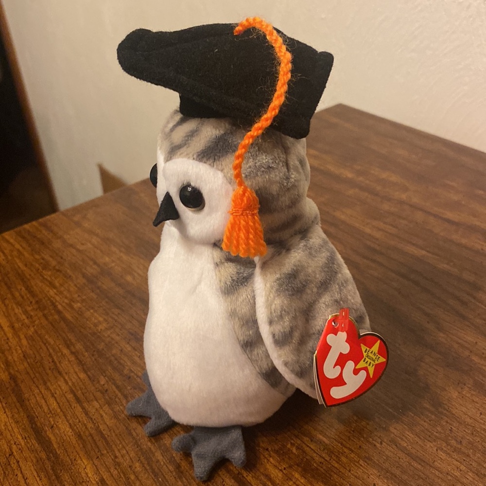 💜5/$16 💜 Rare NWT 1999 Wiser Beanie Baby! - Picture 2 of 8